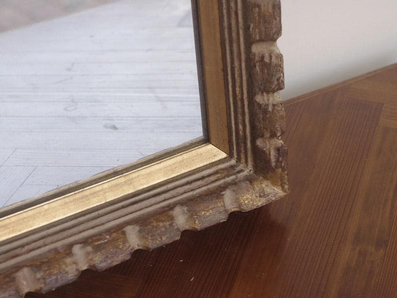 アンティークフレームの壁掛け鏡 中型ミラー 装飾 美容室 英国 フランス M01