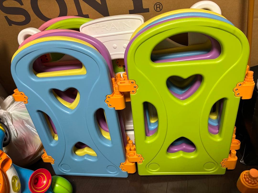 ベビーベッド　サワベビー　白　ホワイト　ハイタイプ　美品　澤田工業　ベッド