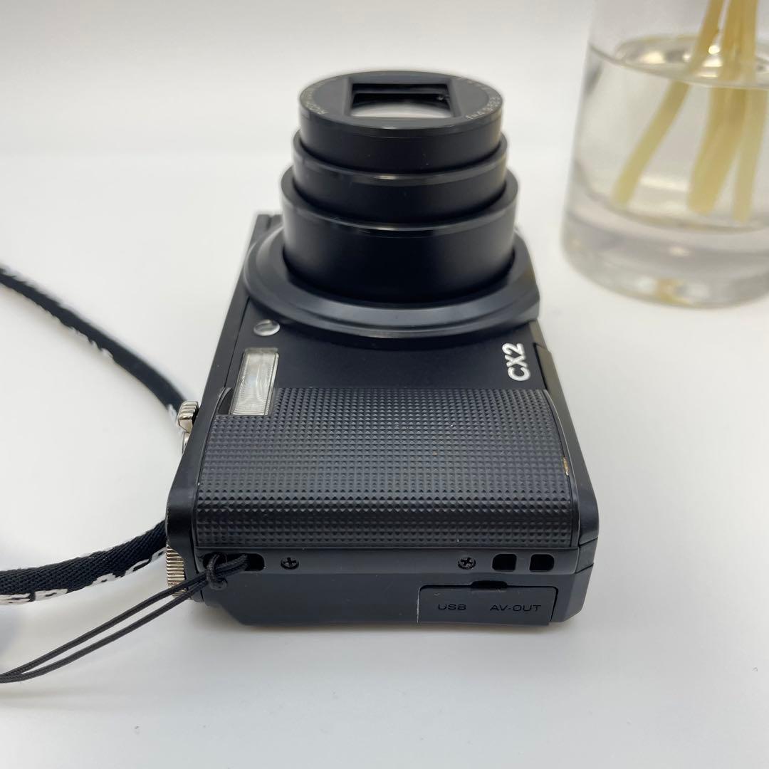 動作確認済✨RICOH CX2✨スマホ転送OK 銘品 デジカメ 人気の黒♪