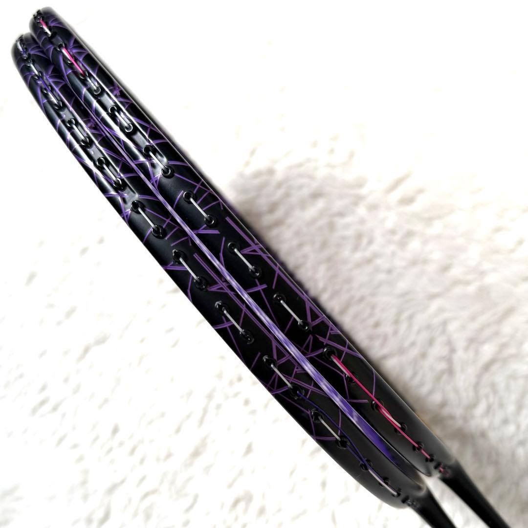 美品 Prince D-TX AXIS バドミントンラケット 2本4U G6