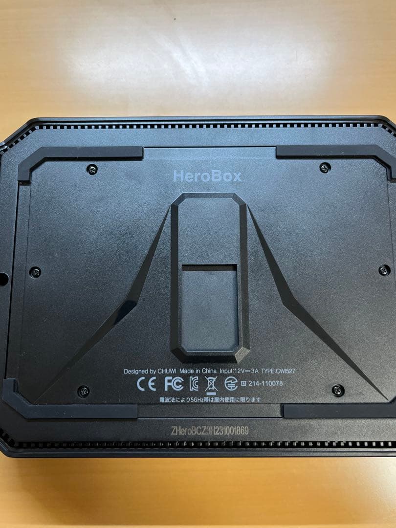 CHUWI HeroBox ミニPC Intel N100 8GB 256GB