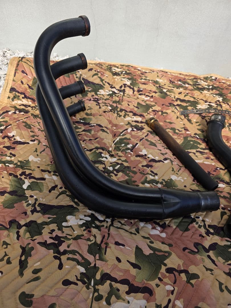 CBX 400F当時もの黒鉄4-1マフラー