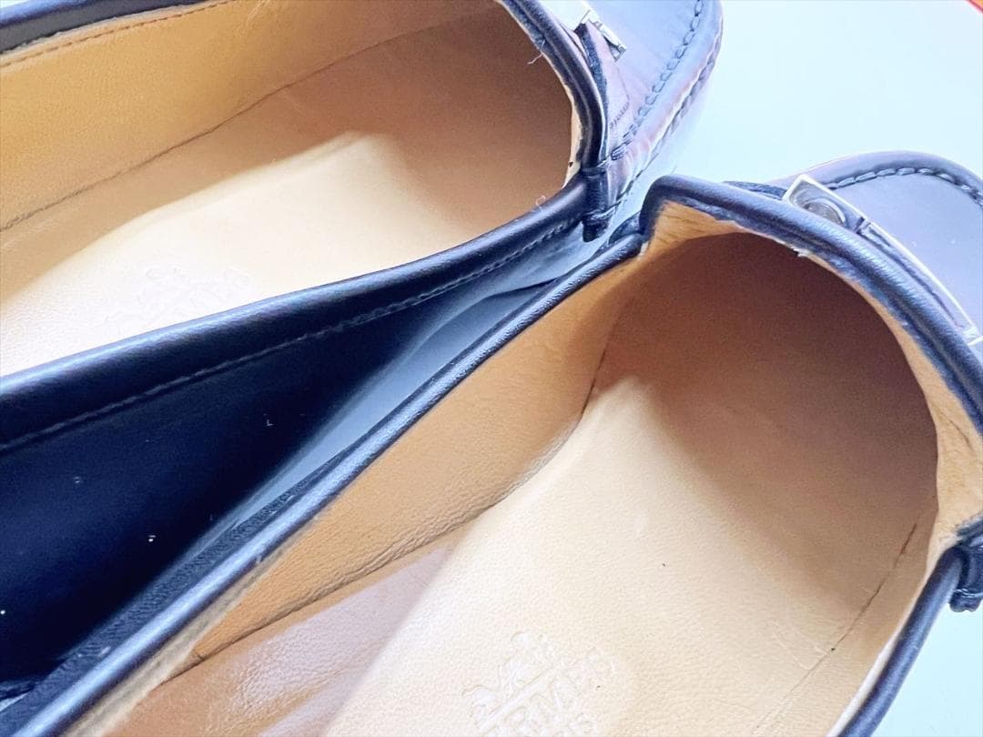 未使用保管 美品 エルメス コンスタンス レザー ローファー 36 23ｃｍ