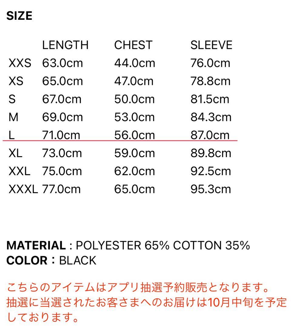 【新品：希少】限定品　TANGRAM MOCKNECK TEE（Ｌ）