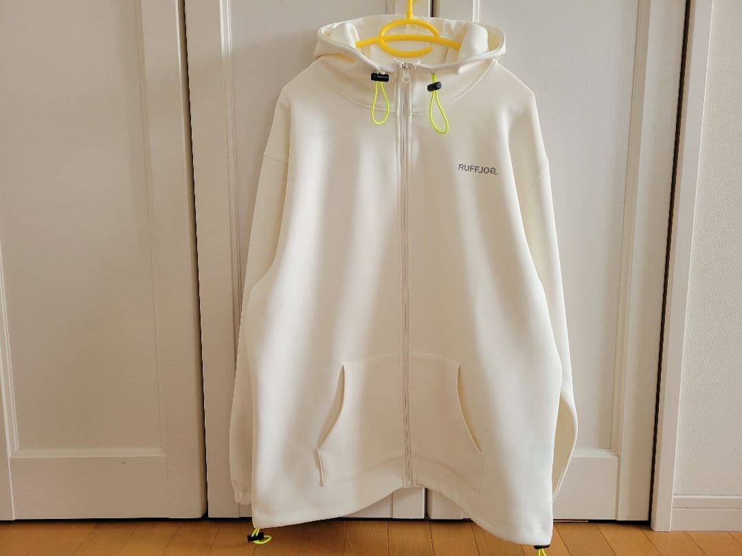 ラフロッグ RUFFLOG ボンディングフルジップパーカー
