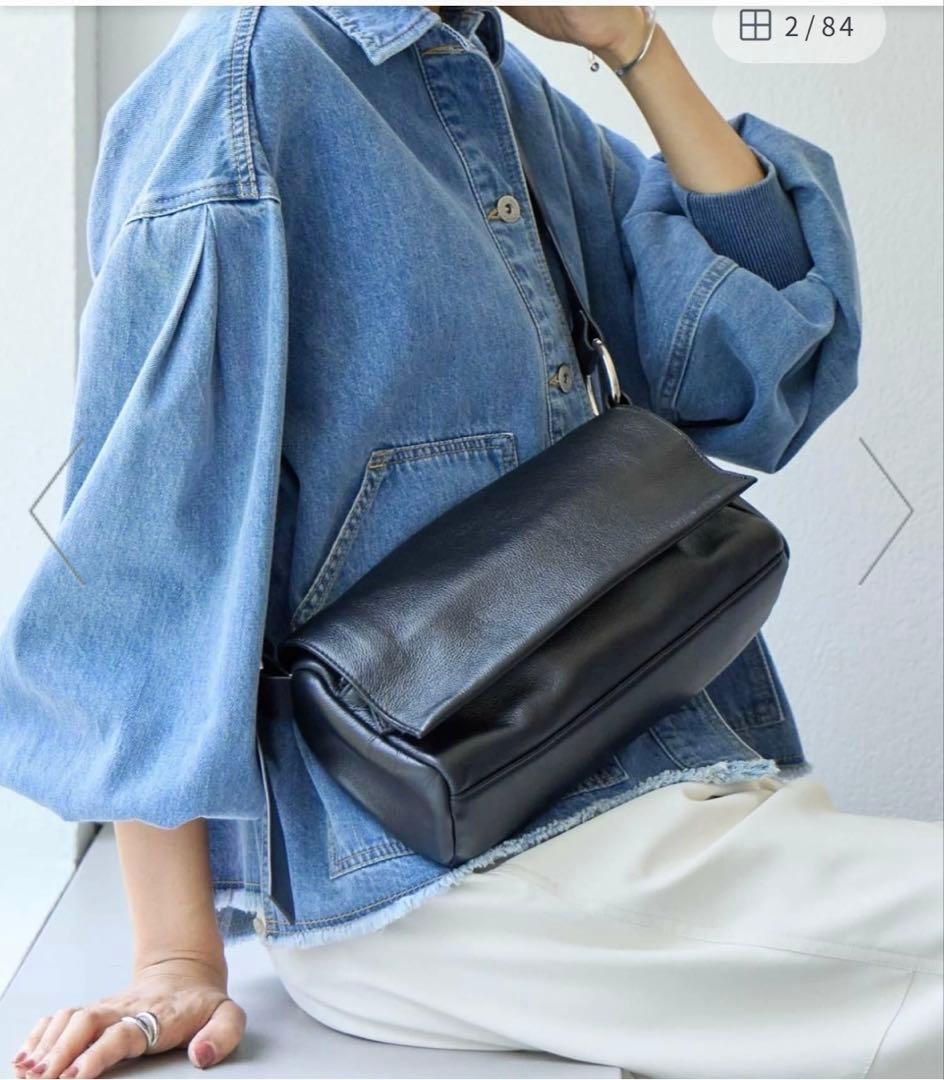 美品◾️ビアズリー◾️大丸京都店購入◾️レザーバッグ