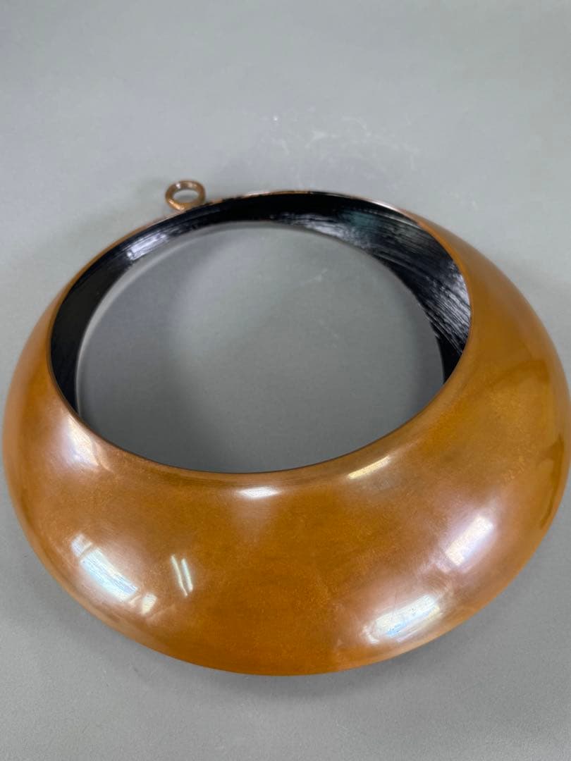 いけばな　池坊　満月唐銅吊花器　古流　草月流　小原流　花瓶　華道具　未使用