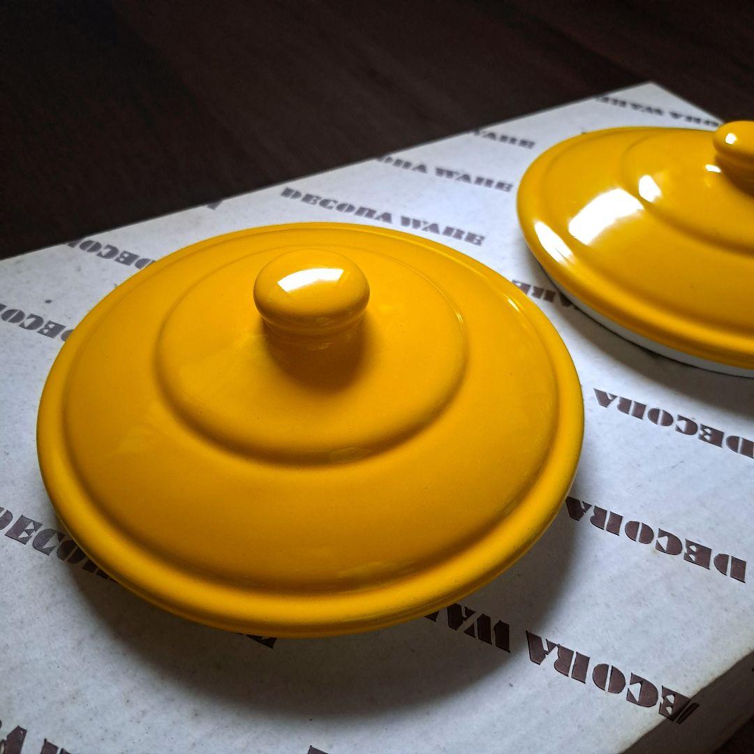 デコラウェア　ホーロー　セット　黄色