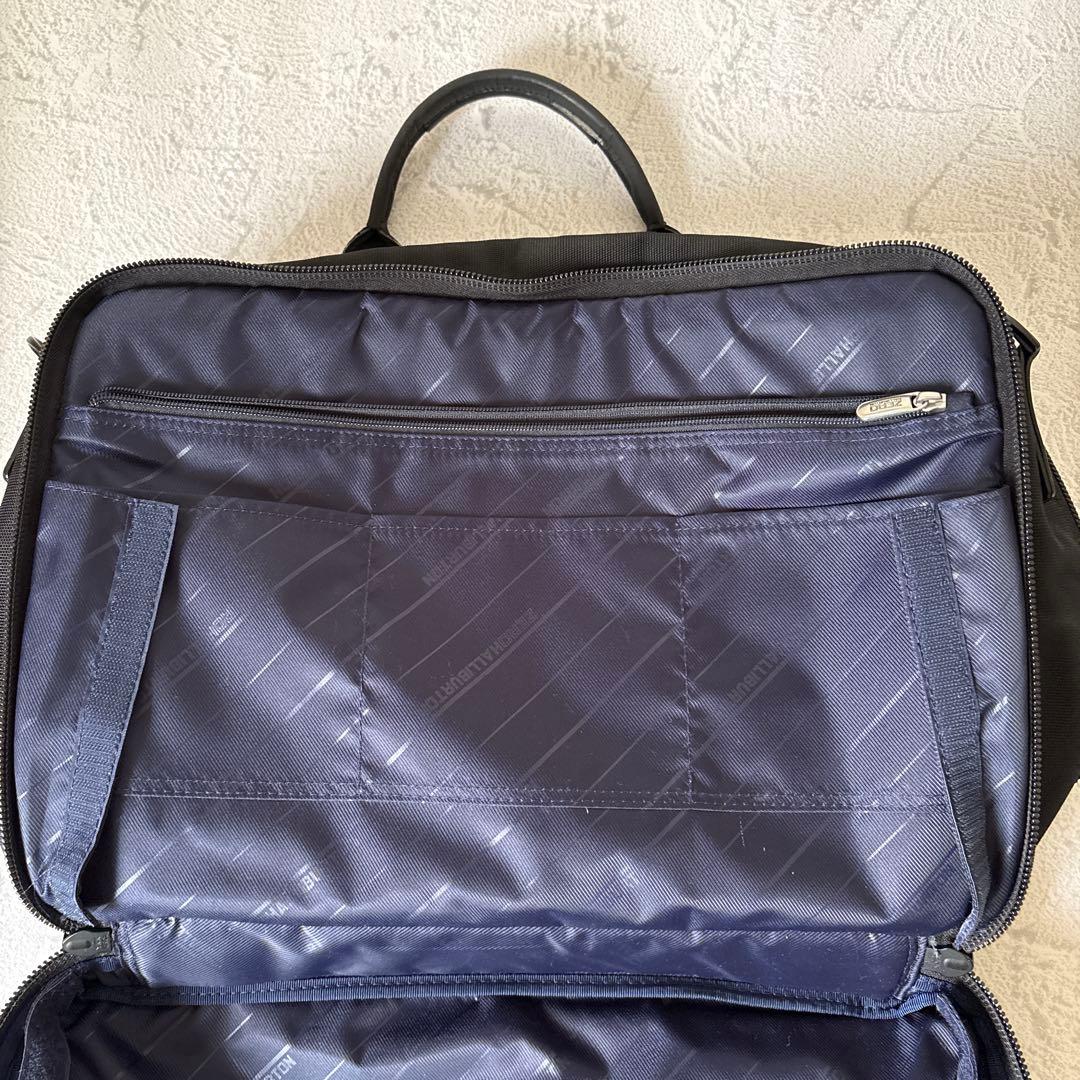 ほぼ未使用：ゼロハリバートン ZEST 黒 ブリーフケース 80737-BK