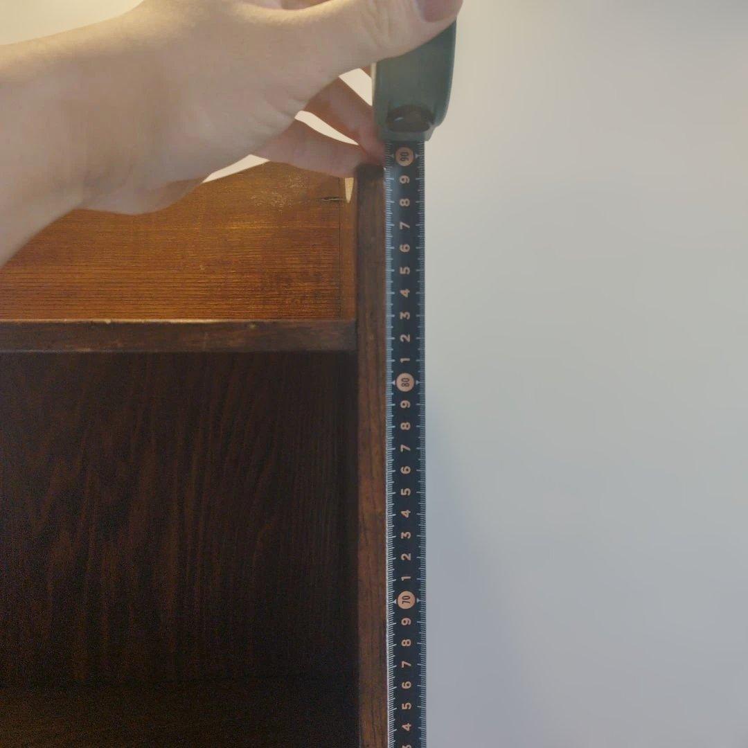 アンティーク　本棚　昭和　レトロ