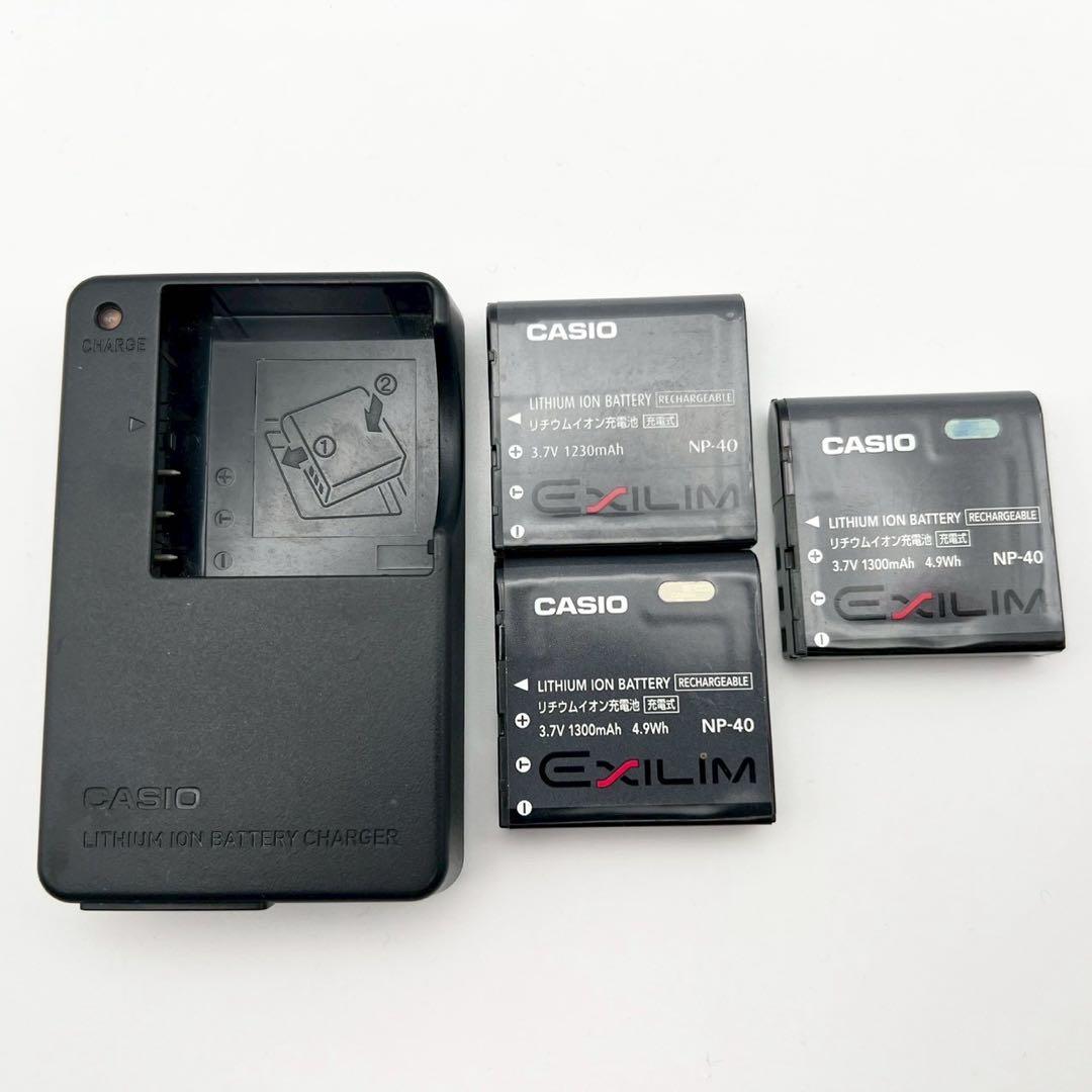 【完動品】CASIO EXILIM EX-Z400 コンデジ ゴールド 動作確認