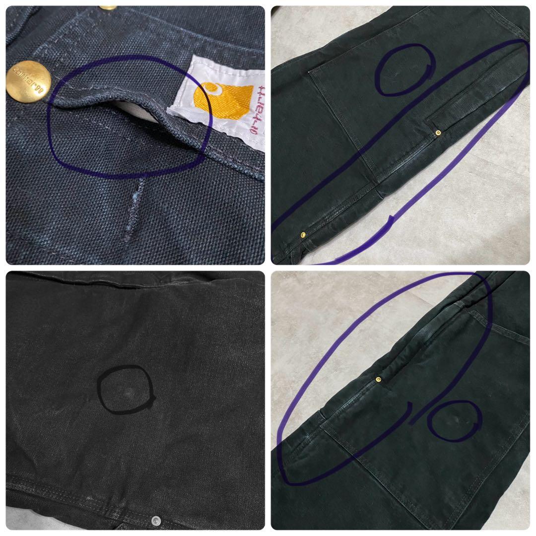 【入手困難】Carhartt USA製 ダブルニー オーバーオール 中綿 ダック