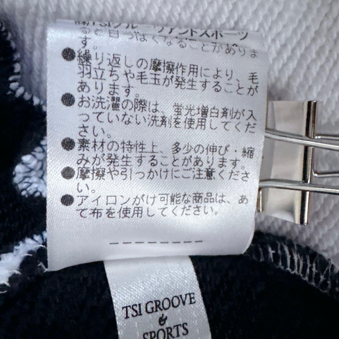 PEARLY GATES パーカー 配色 ロゴテープ ユニセックス サイズ0