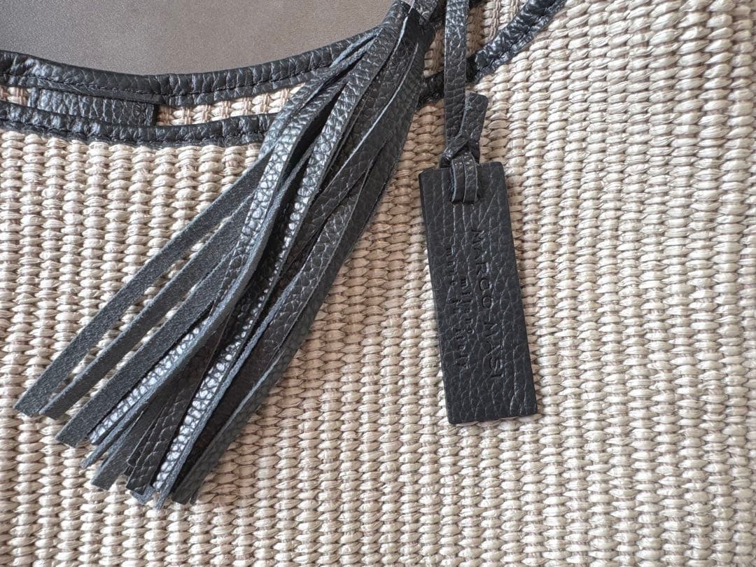 【ひーちゃんさん専用】【MARCO MASI 】ビッグトートバッグ かごバッグ