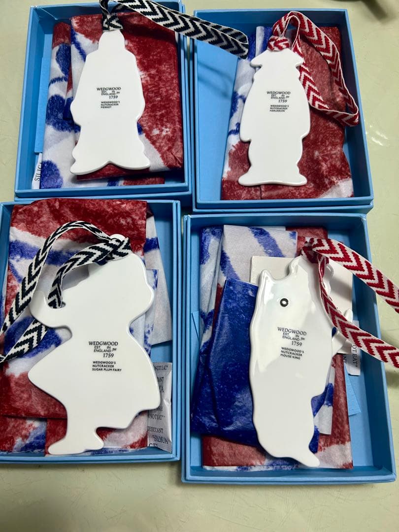 ウェッジウッド　ホリディオーナメント　Nutcracker 7点セット