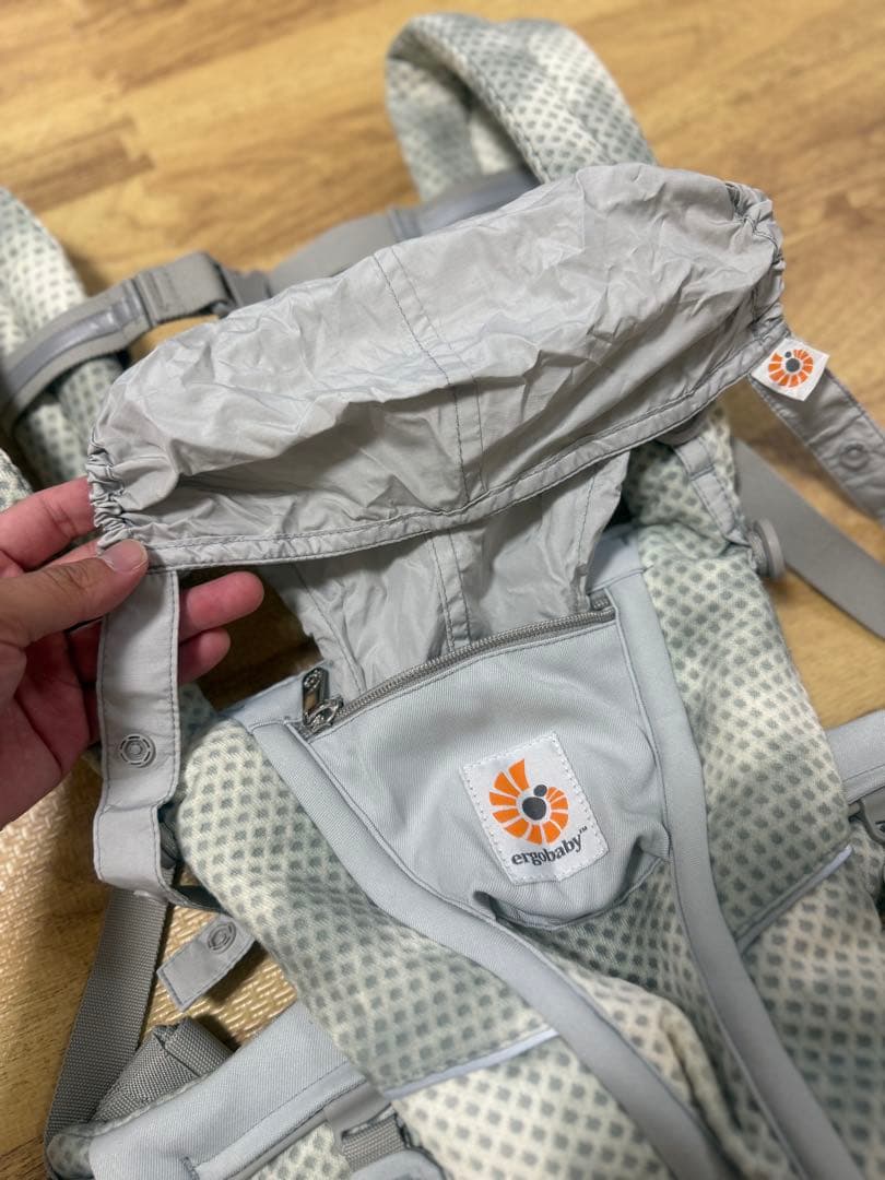 エルゴ OMNI Breeze オムニ ブリーズ タイダイグレー迷彩柄説明書付き