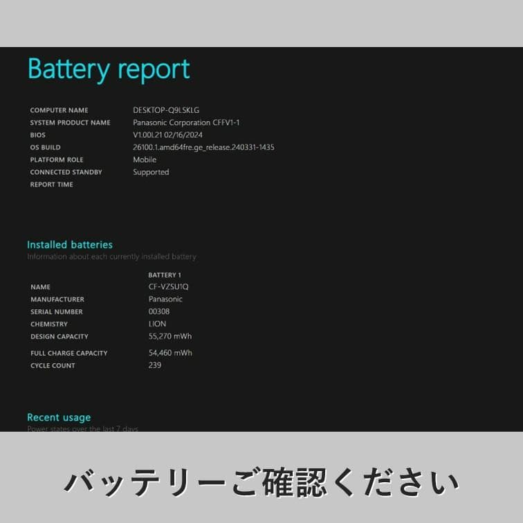 【CF-FV1】14インチレッツノート メモリ16GB SSD256GB