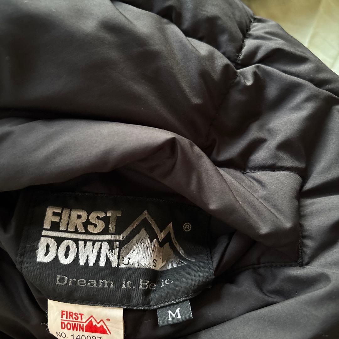 【90s】FIRST DOWN ヌプシ型 ダウンジャケット リバーシブル USA