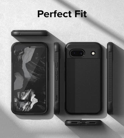 美品 Google Pixel 8a Obsidian(ブラック) ケース付き