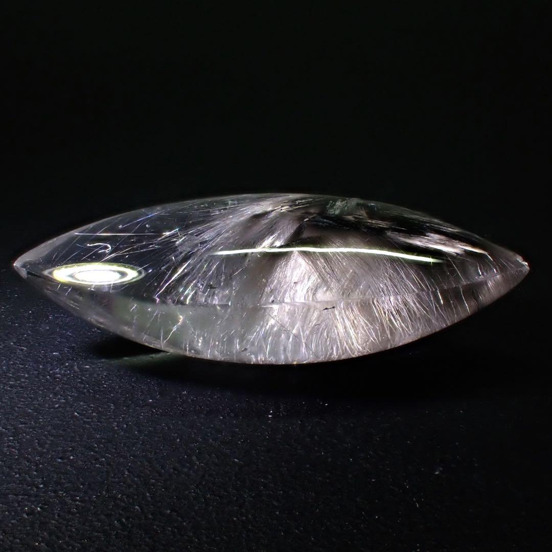 【ブラジル/バイーア産】プラチナルチルクォーツ(ブルッカイトインクォーツ)