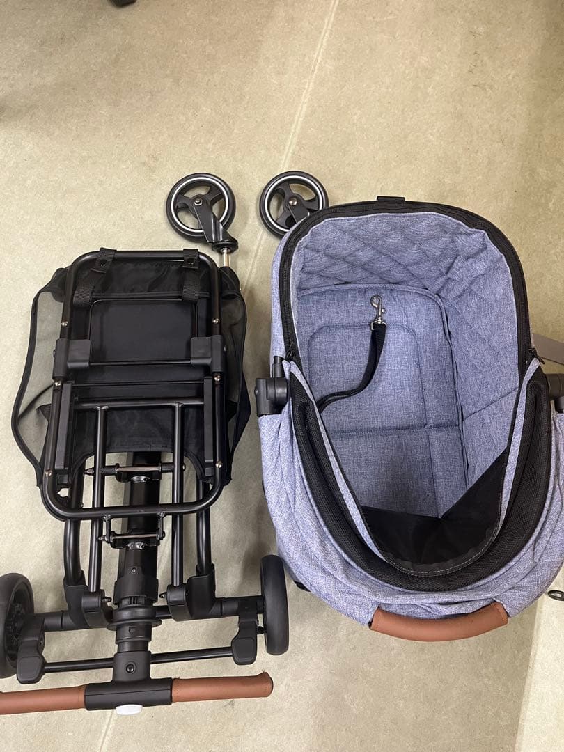 Air Buggy Fitt Wiz（エアバギーフィットウィズ） メランジデニム