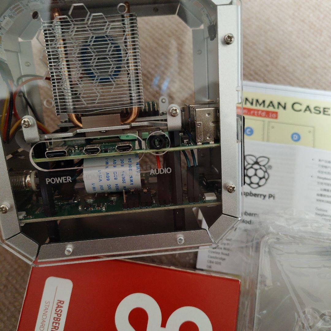 Pironman PCケース + Raspberry Pi 4 　中古