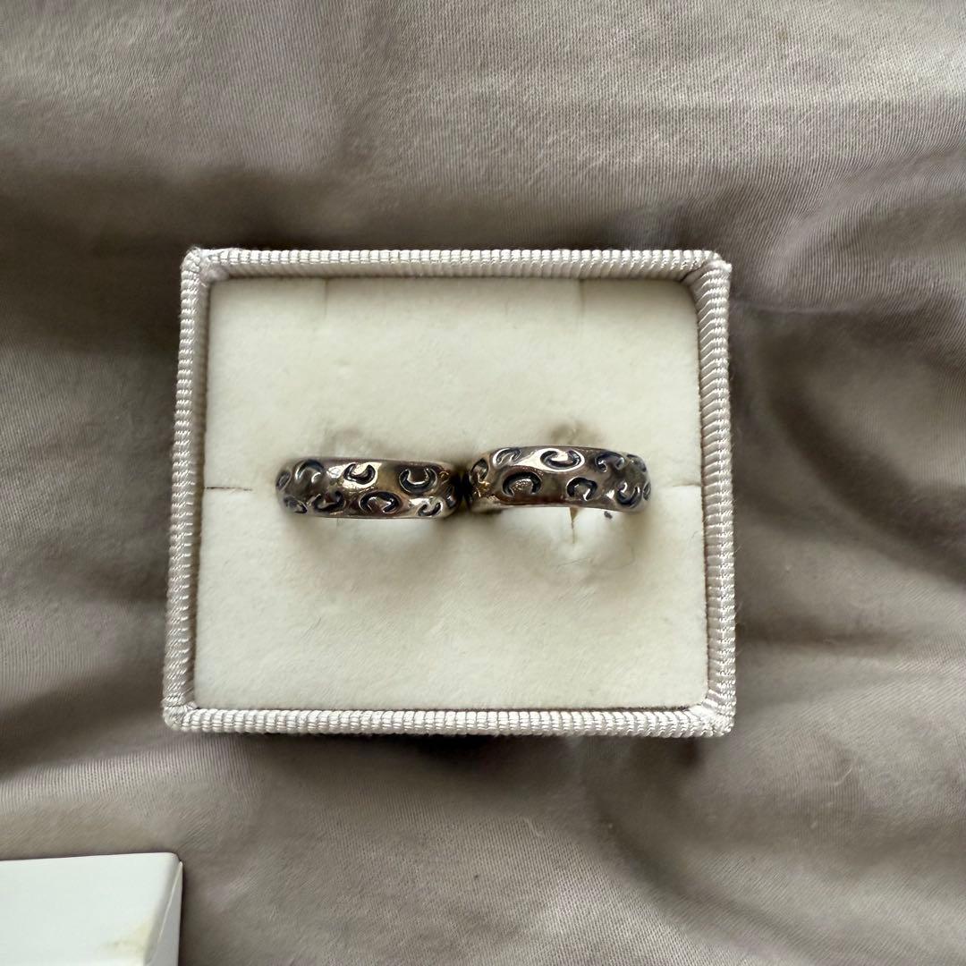 ete メンズ フープピアス silver925 ブランド メンズ 両耳用