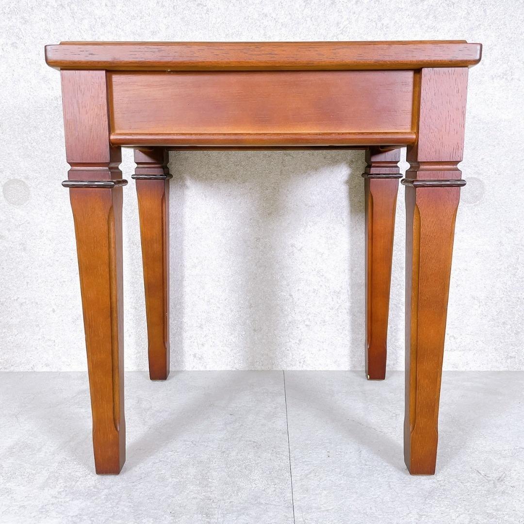 maruni マルニ木工 ネストテーブル 地中海 天然木化粧合板 ②