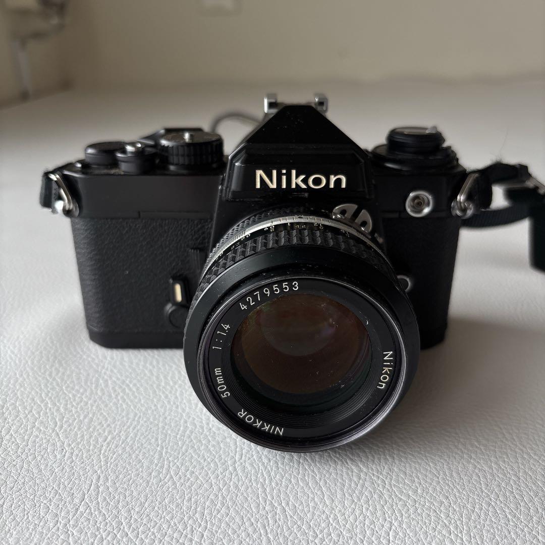 ジャンク品　Nikon 一眼レフカメラ FE NIKKOR 50mm f/1.4