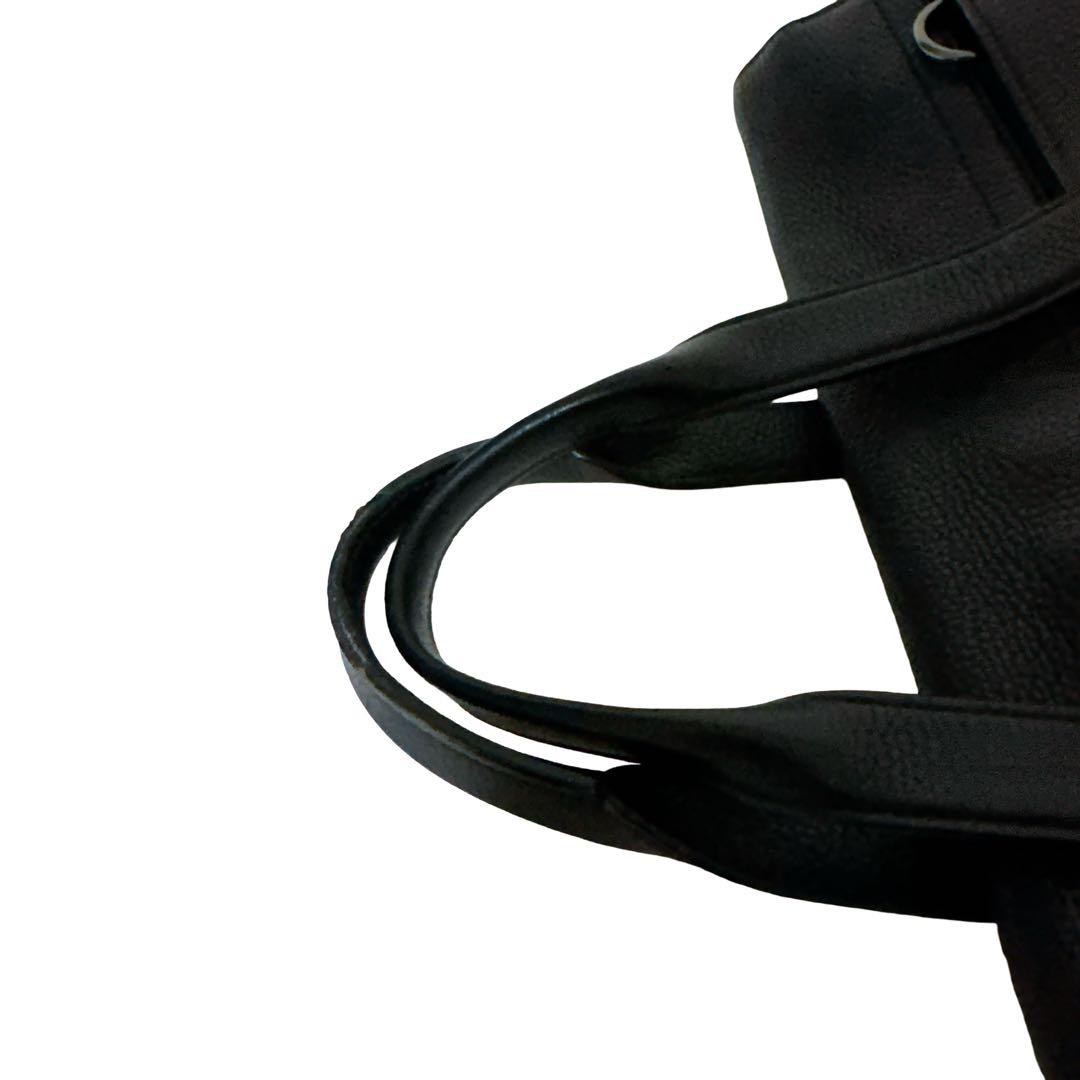 コーチ 2WAY ビジネスバッグ ブリーフケース ショルダーバッグ レザー 黒