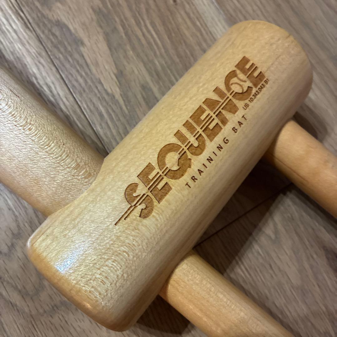 シークエンスバット　木製トレーニングバット