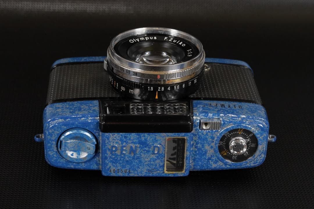 OH済 OLYMPUS PEN D F1.9 露出計OK