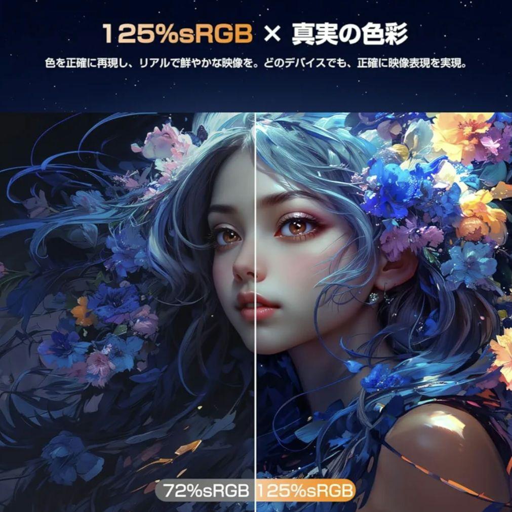 ポータブルモニター モバイルモニター　14.5インチ 4K+