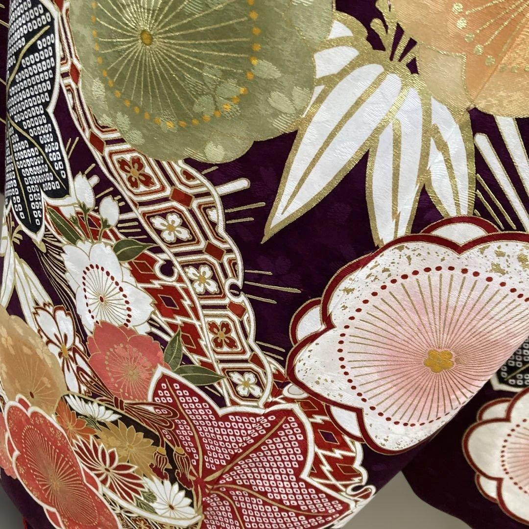 未使用に近い　振袖フルセットお探しの方に　王道古典柄　刺繍有り　成人式典に