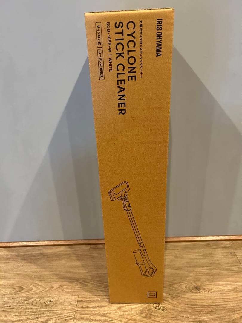 新品・未開封　アイリスオーヤマ スティッククリーナー 掃除機SCD-185P-W