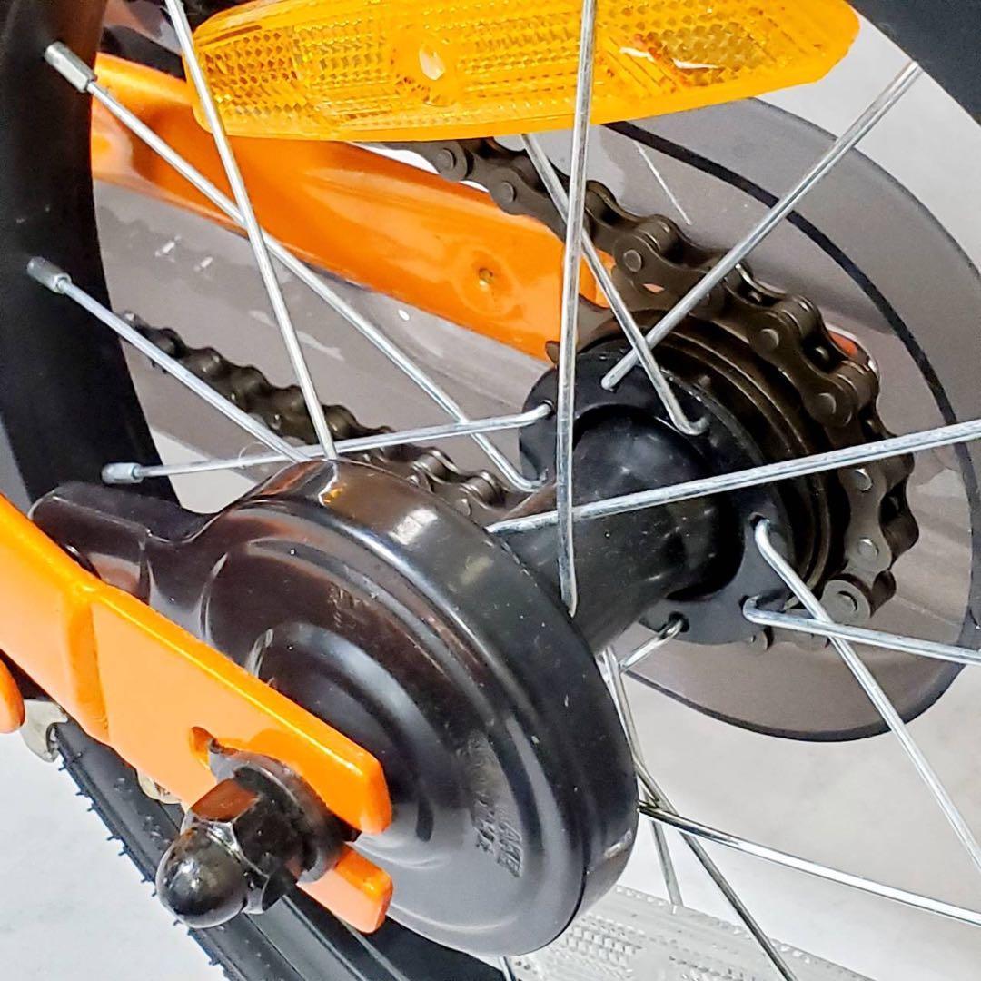 【極美品】STRIDER 14X サンシャインオレンジ キッズバイク 14インチ