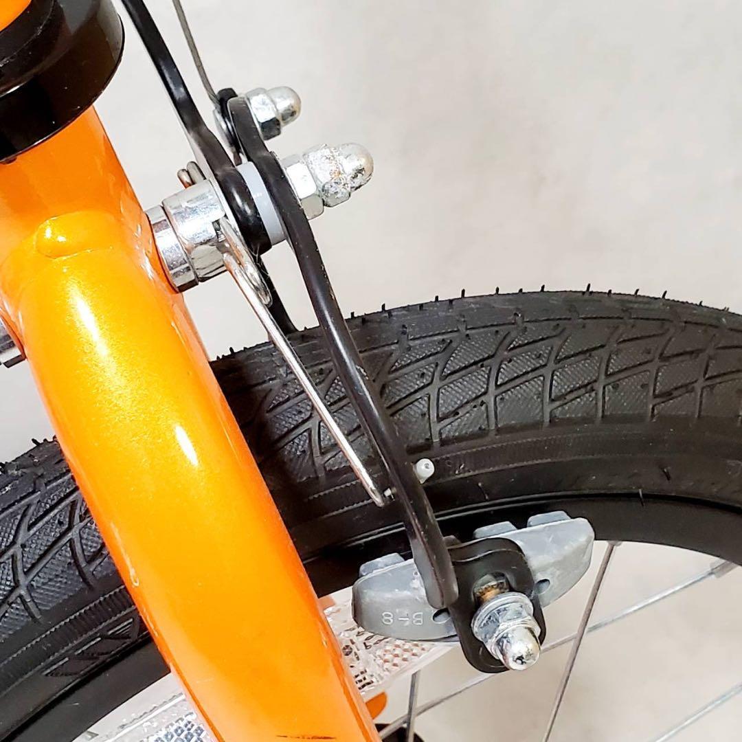 【極美品】STRIDER 14X サンシャインオレンジ キッズバイク 14インチ