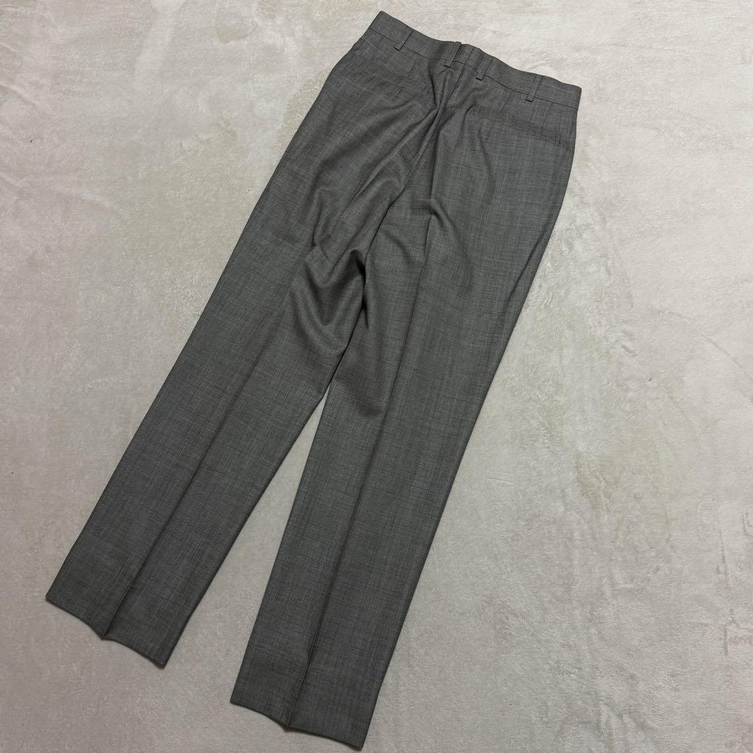 美品　ダンヒル　セットアップスーツ　ダブル　グレー　ロゴボタン　M〜L位