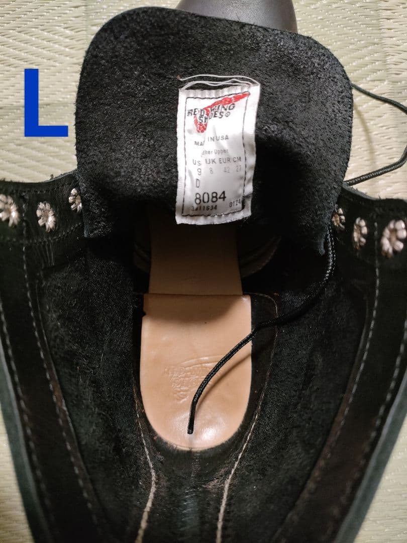 レッドウィング　8084 US9D 27cm 箱あり　アイアンレンジャー