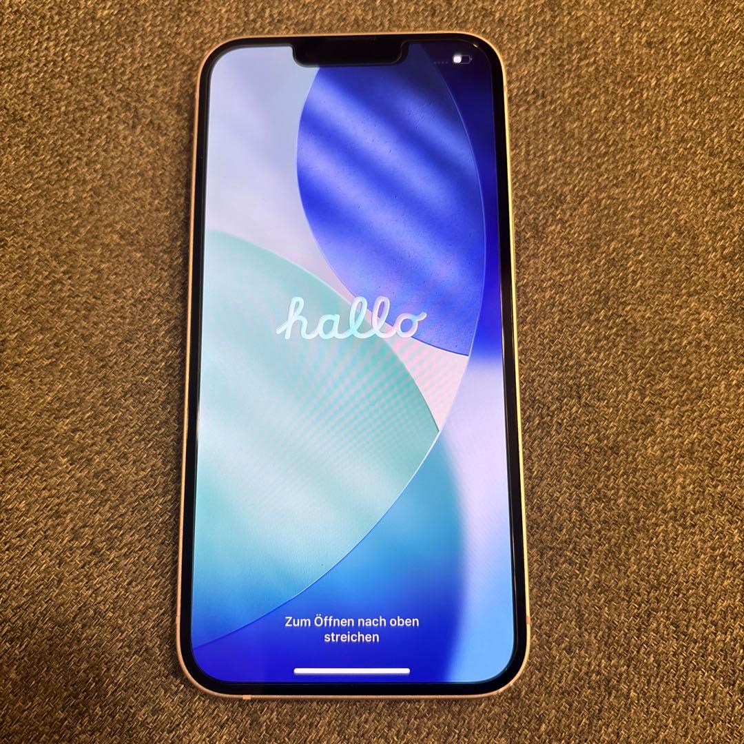 タンApple iPhone13 128GB ピンク SIMフリー