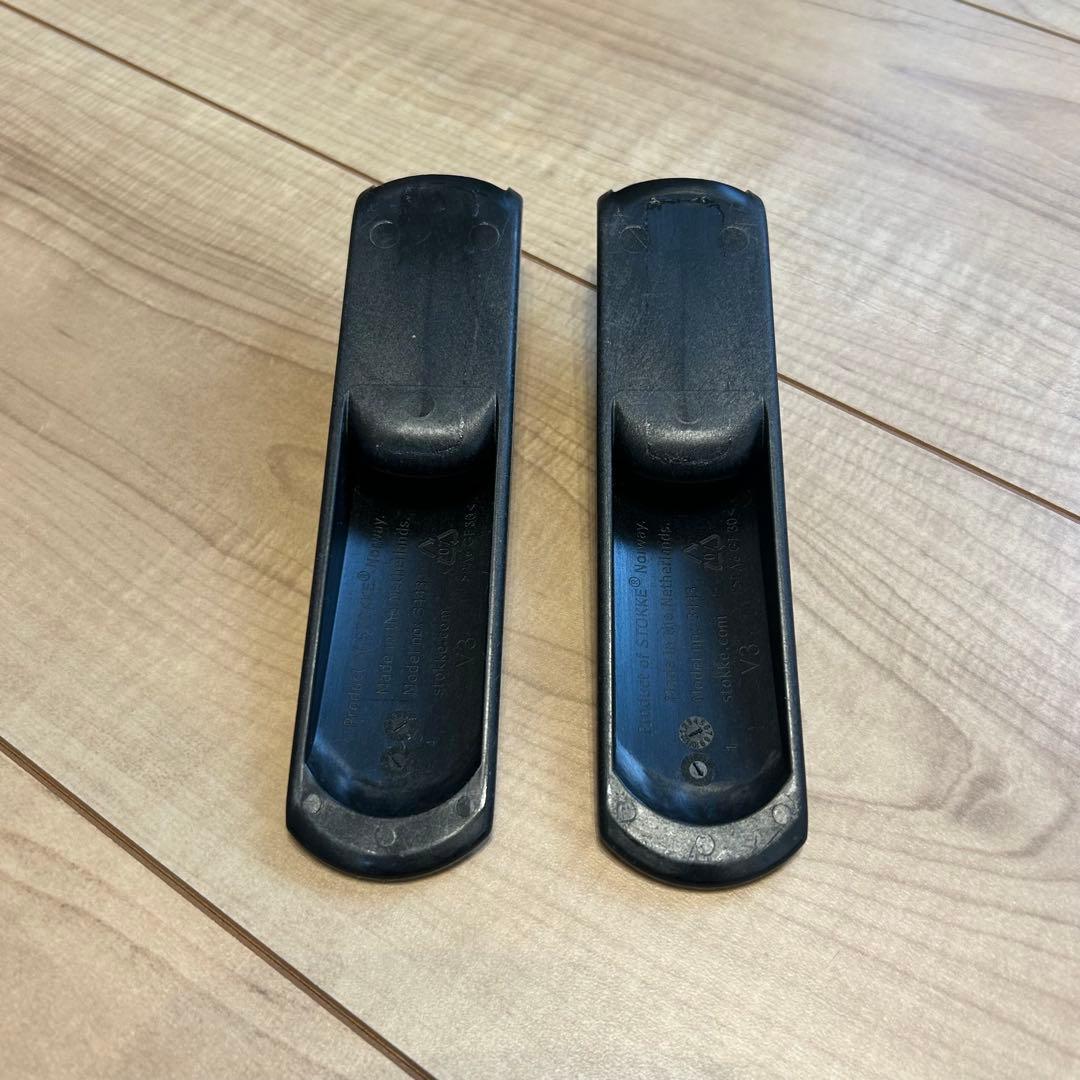 ストッケ　トリップトラップ　ベビーセット　V3　ブラック　トレイ　ホワイト