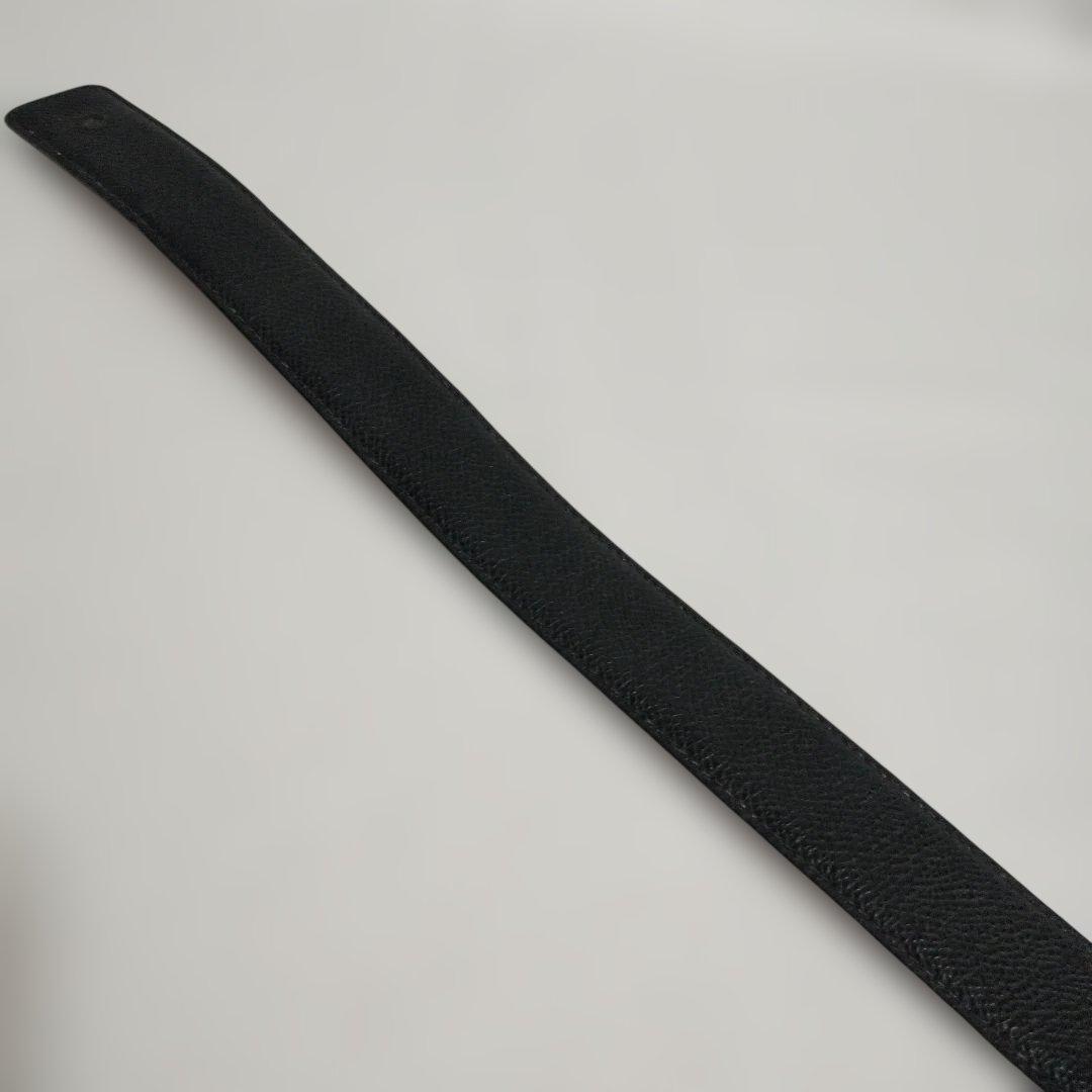 HIGH-CLASS レザー ベルトセット ホワイト ブラック 袋付