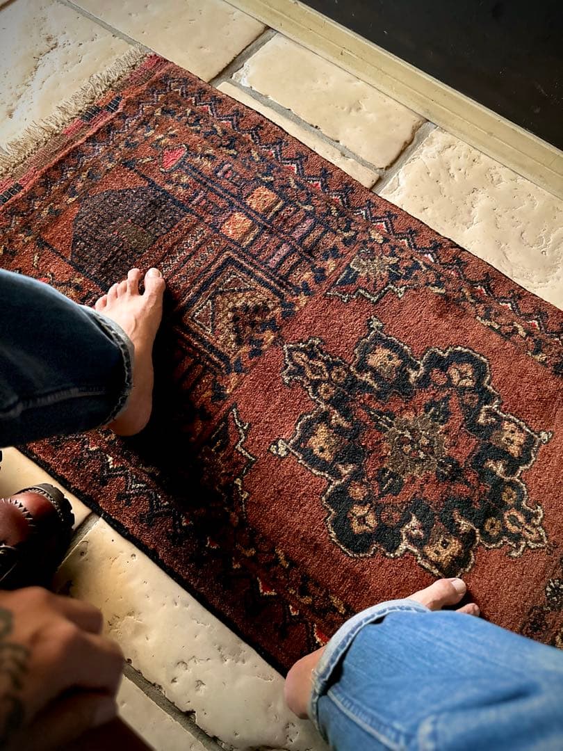 トライバルラグ　ヴィンテージラグ　アフガンラグ　トルクメン　プリミティブアート