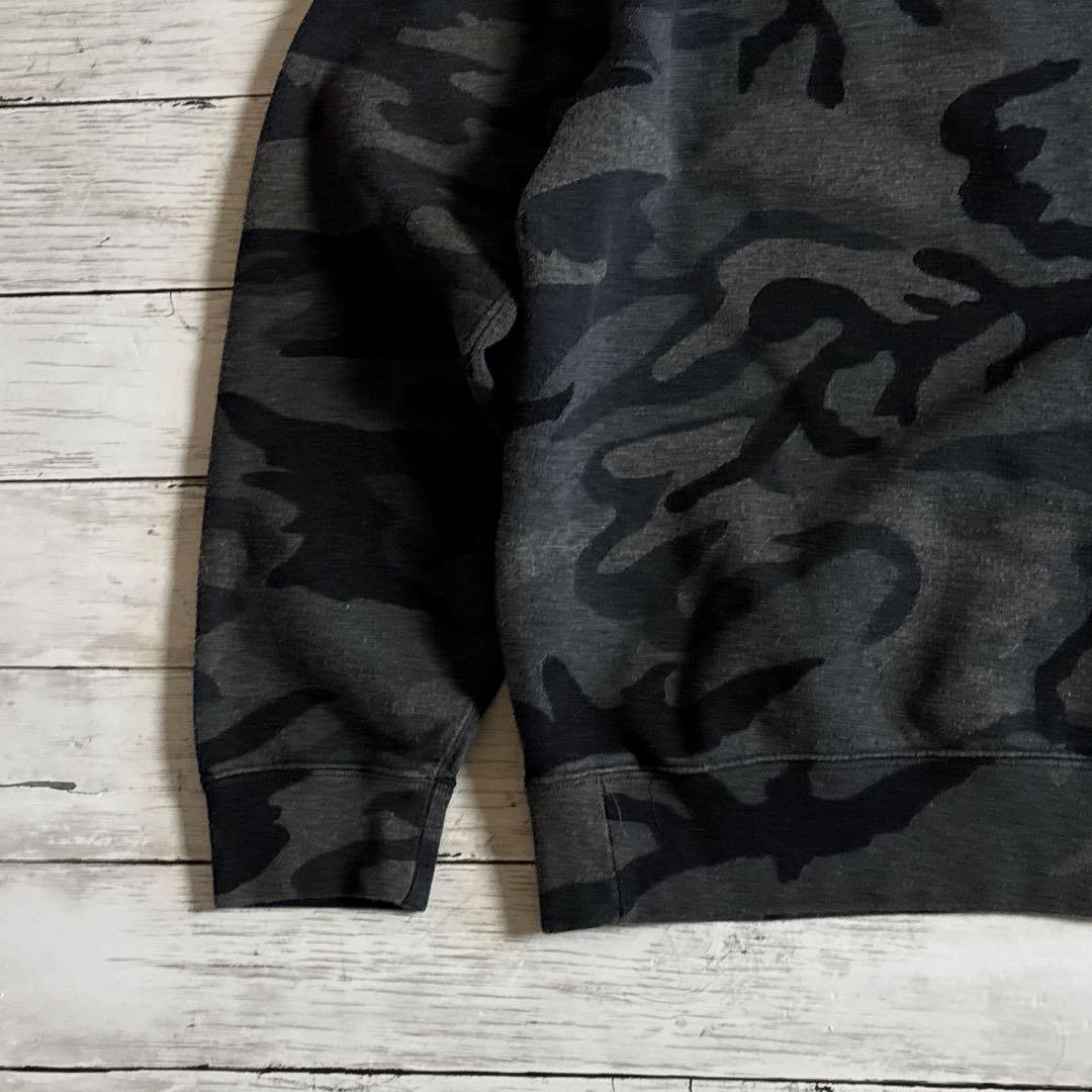 l*m様 ポロラルフローレン 迷彩 カモフラ スウェット L ポニー刺繍 Vガゼ