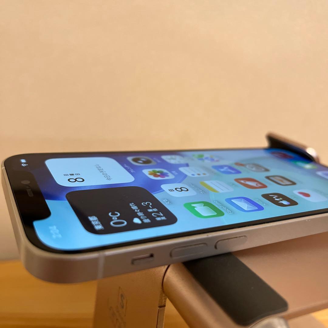 バッテリー新品100%！iPhone12 ホワイト　128GB