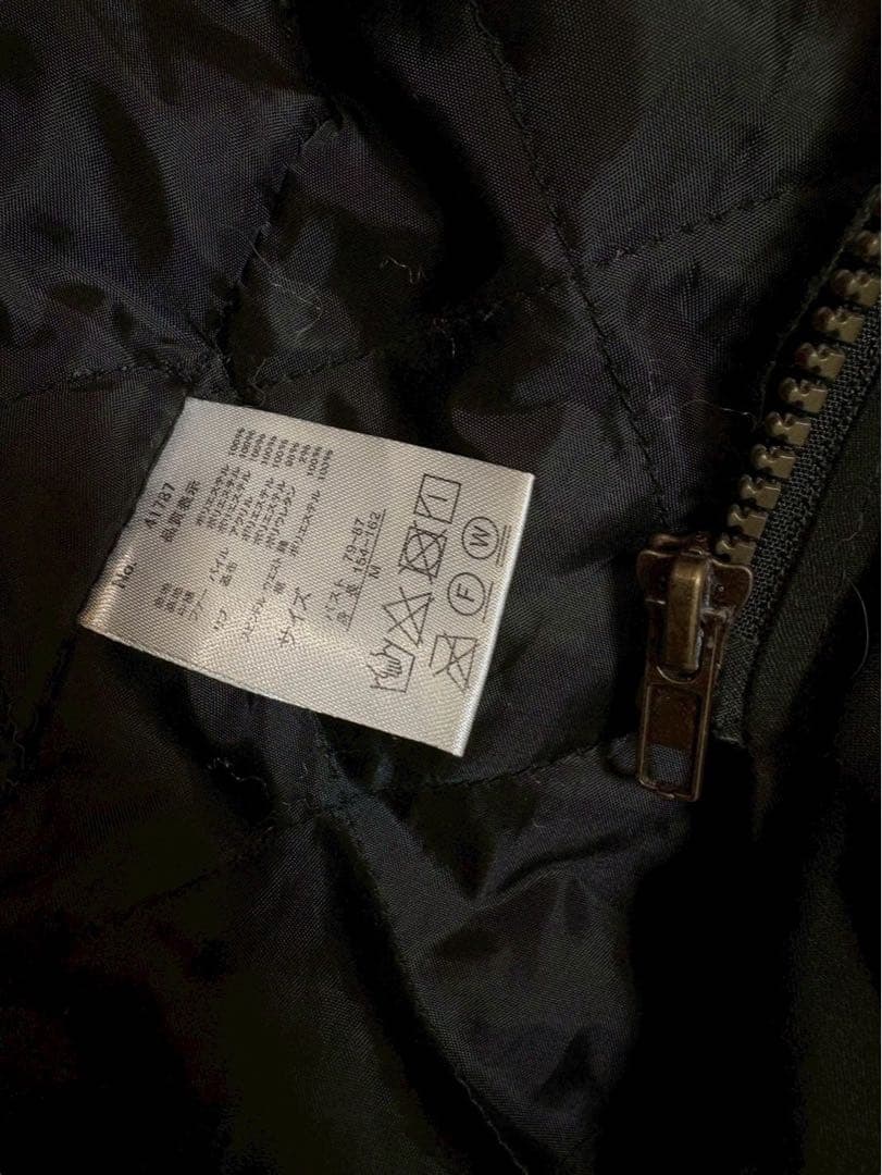 希少00sy2k平成ギャル黒モッズ　ミリタリーフード　ギミックダークコア小悪魔