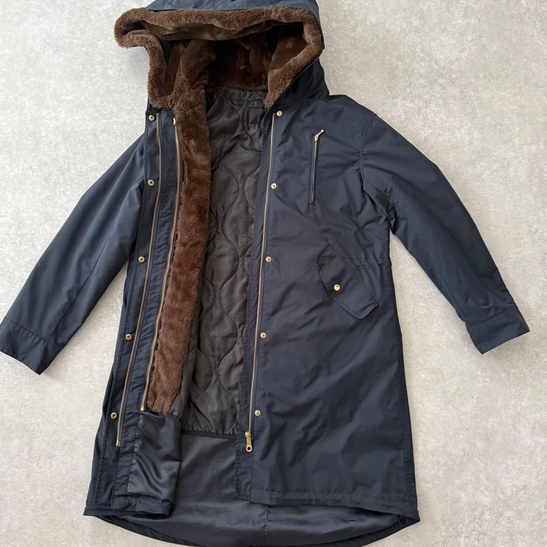 定価2万 美品 アローズ グリーンレーベルリラクシング 3way モッズコート