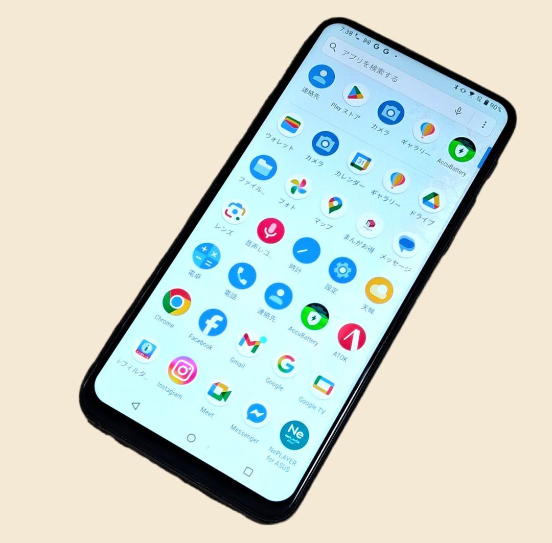 ㉜ASUS ZenFone 6 ZS630KL 128GB ブラック 訳有品