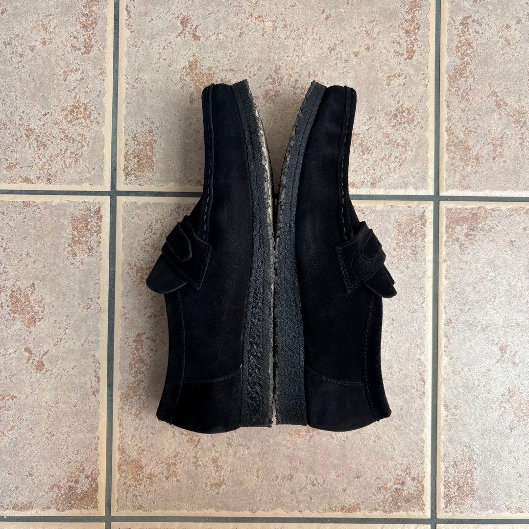 CLARKS ORIGINALS ブラック モカシン 27.5㎝
