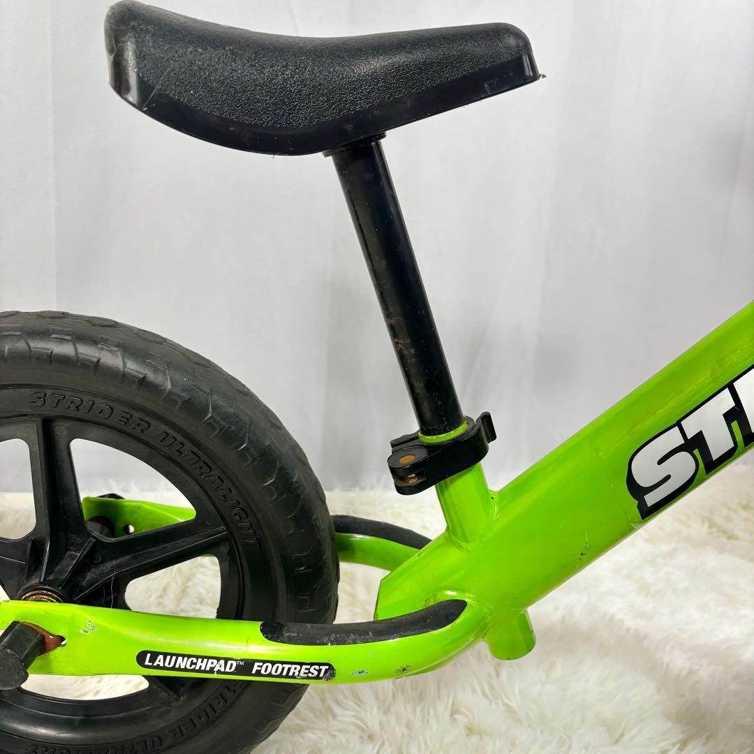 【美品】STRIDER ストライダー　グリーン　緑　バランスバイク